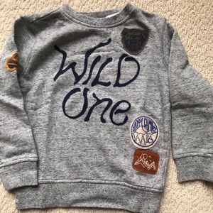 Gymboree size 4 Wild One sweatshirts